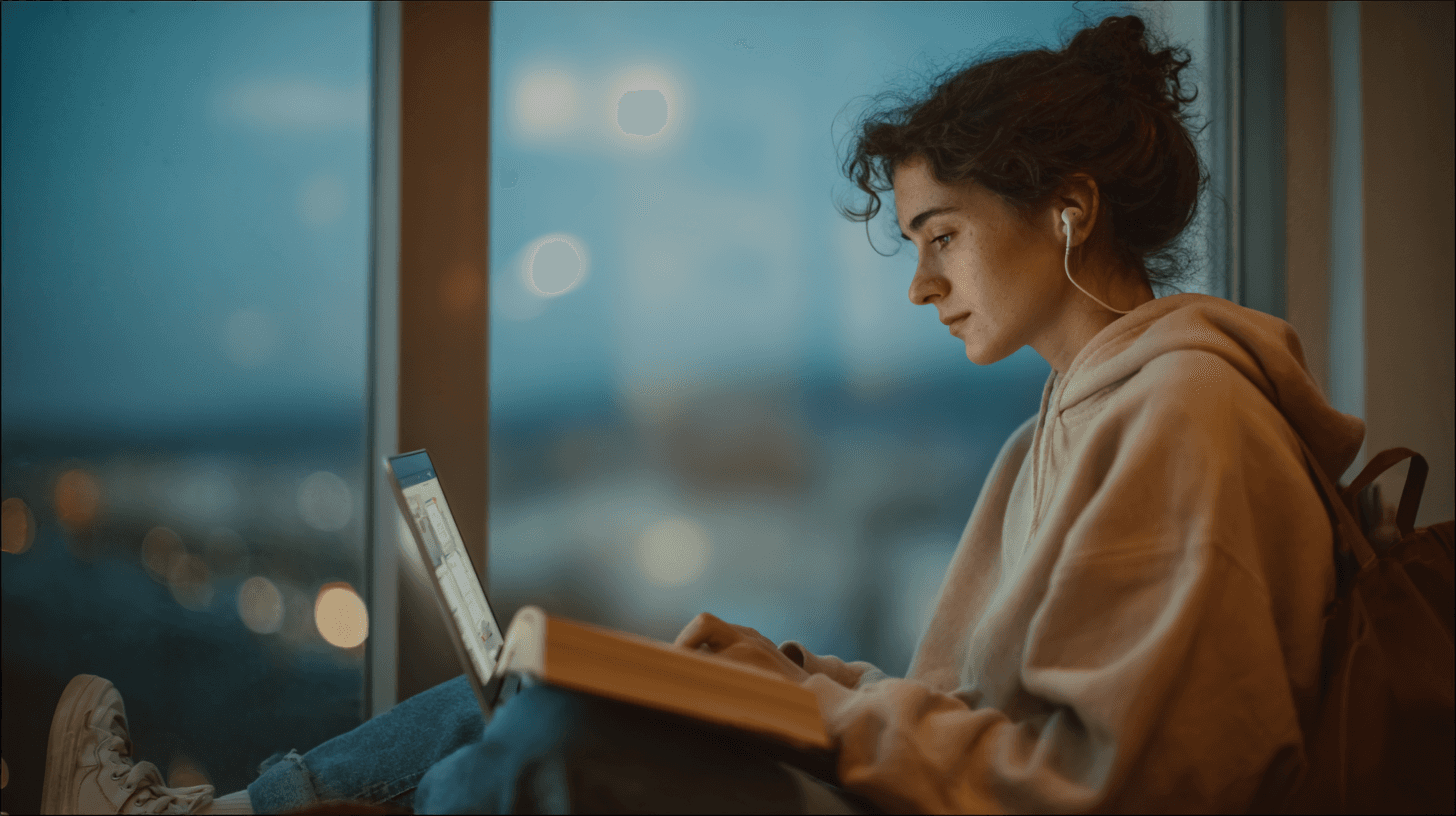 Students and lecture note-takers