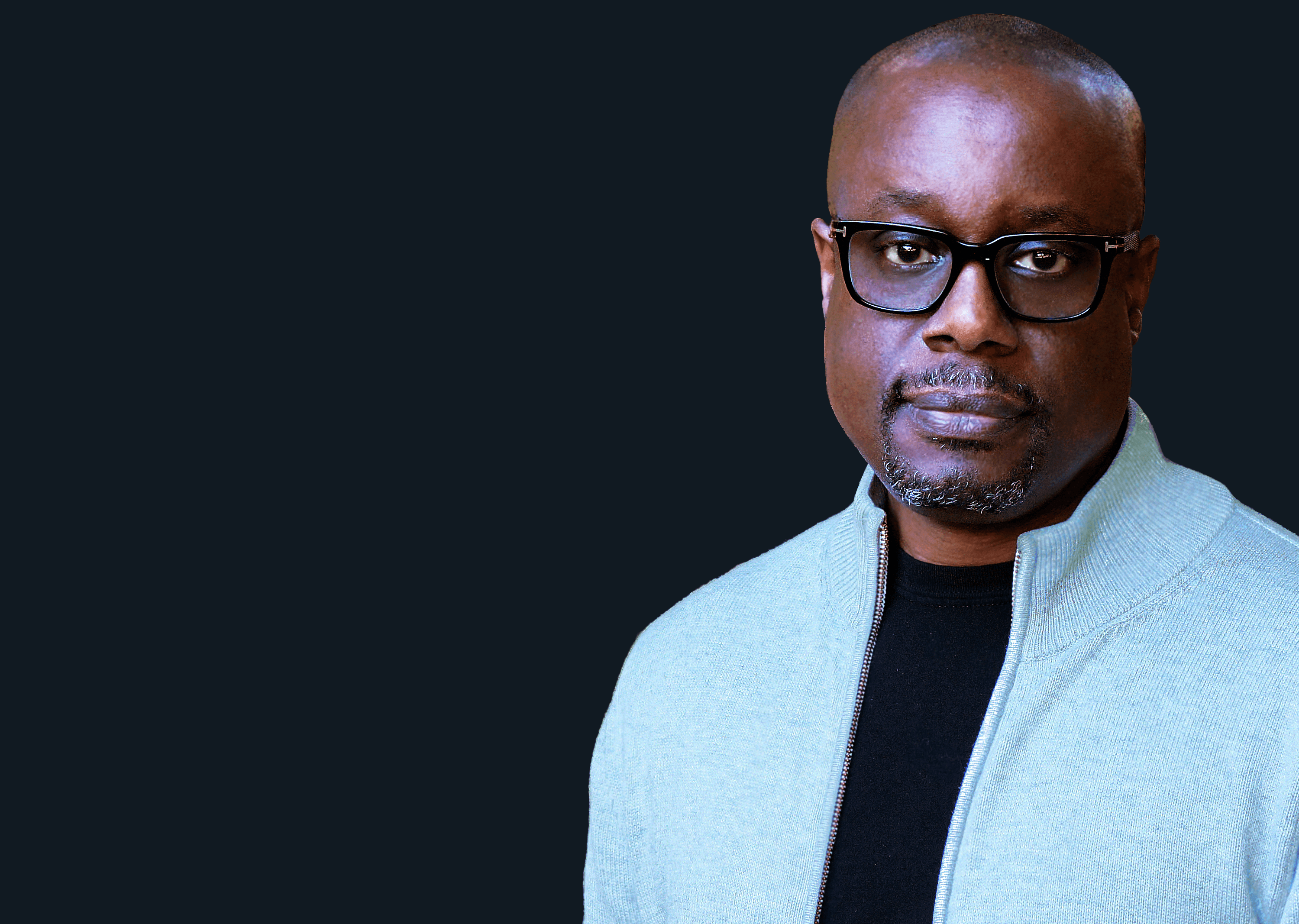 Designer looking into the camera