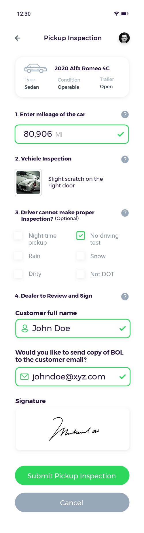 Stowk Mobile view designs