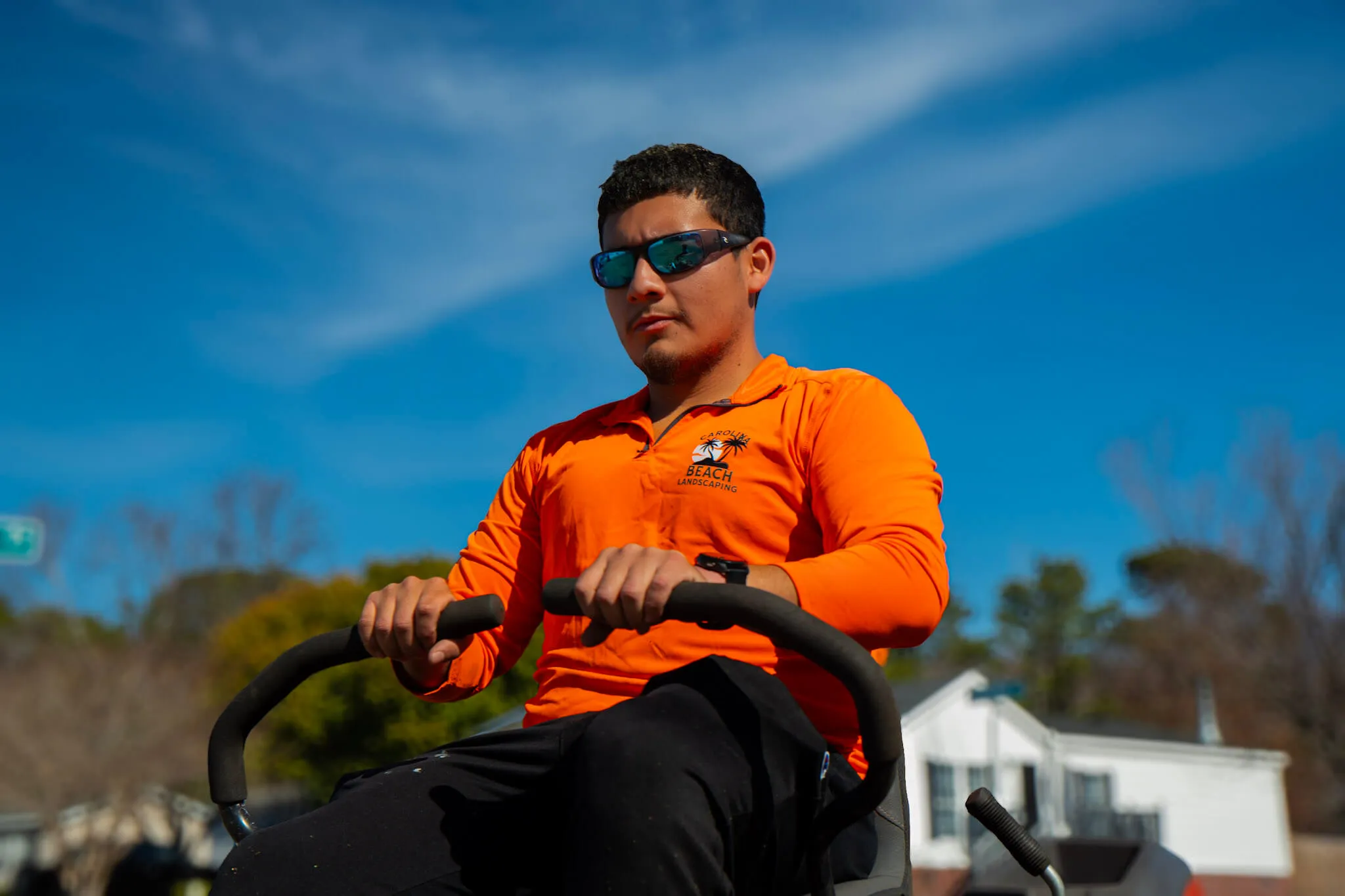 Modern landscaped garden showcasing professional outdoor design.