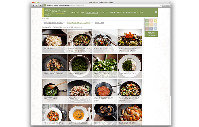 path for life website screenshot