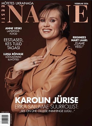 "Eesti Naine" ajakirja esikaas.
