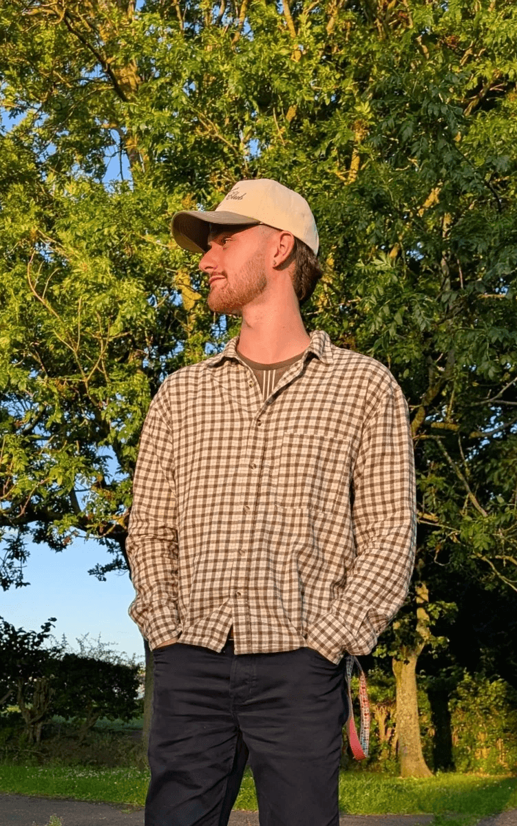 Portrait of portfolio creator – front view