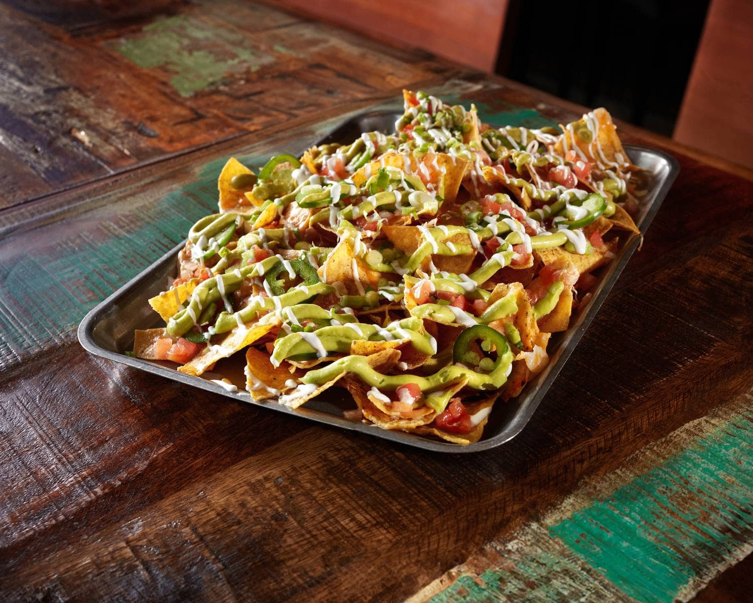 Fully loaded nachos