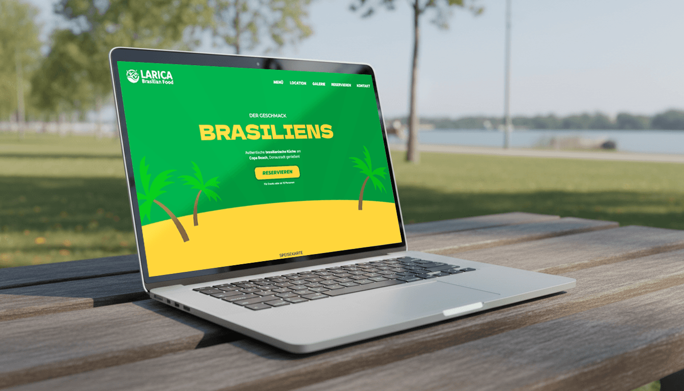 Larica Laptop Mockup