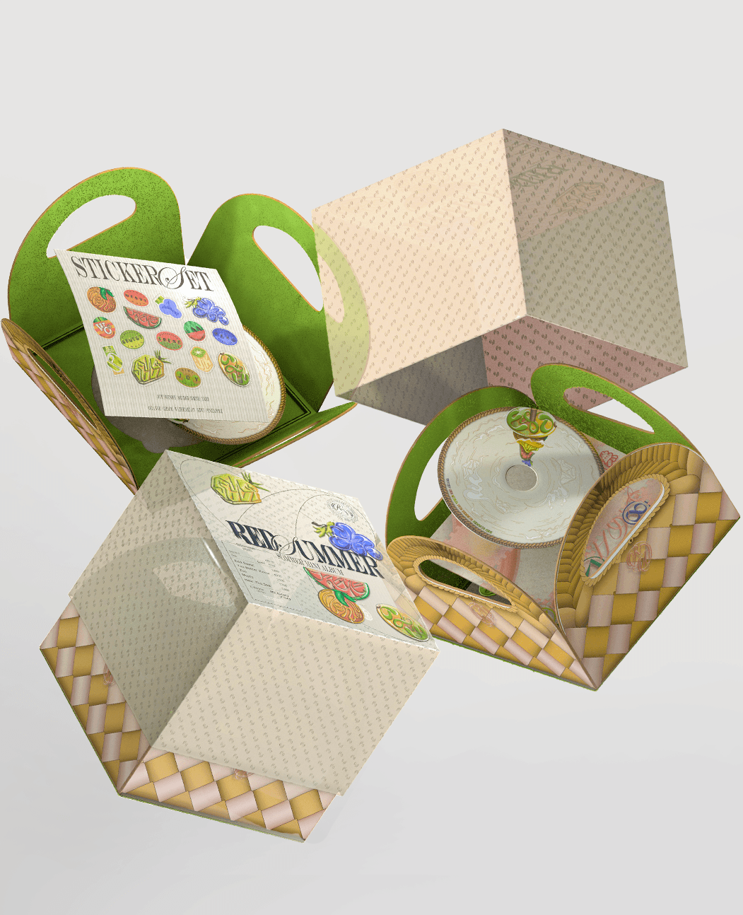 Modern red brick apartment or office building viewed from below against a blue sky, showcasing its geometric architecture with evenly spaced windows and balconies.