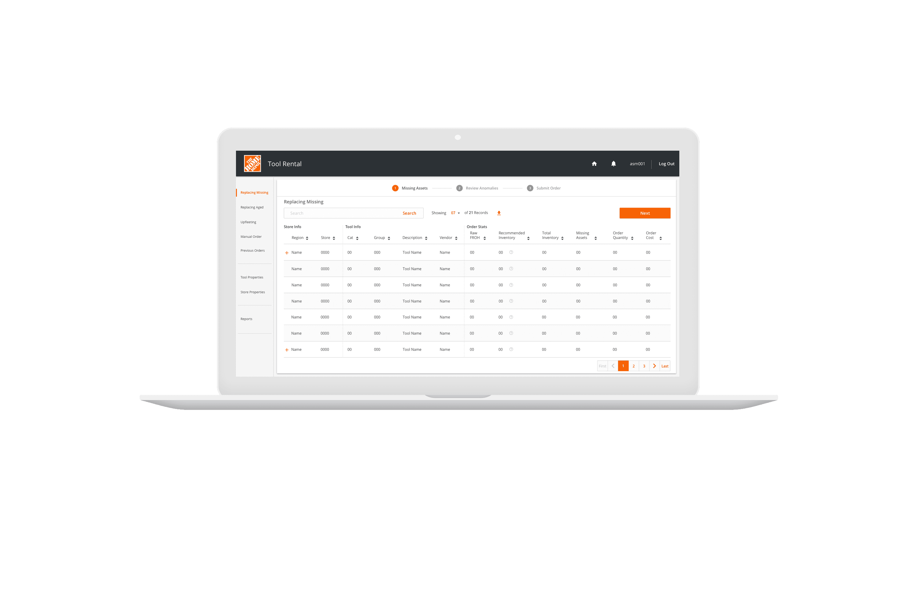An image of Freelio's budget ui
