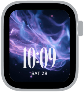 pisces drift Apple Watch face preview 2 featuring zodiac signs, abstract, gradient, and modern.