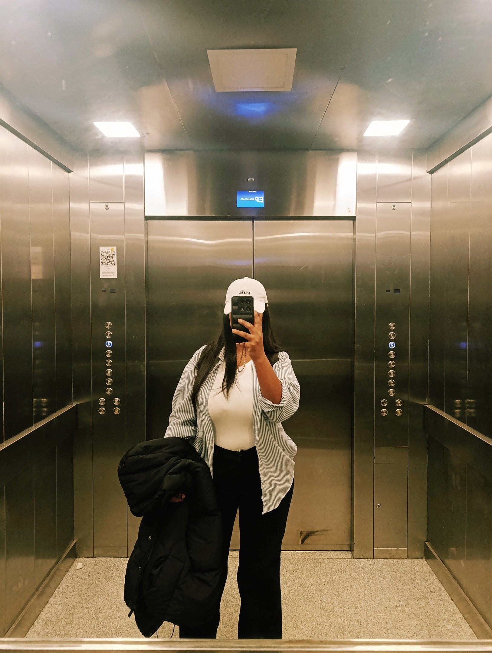 Portrait of portfolio creator – front view