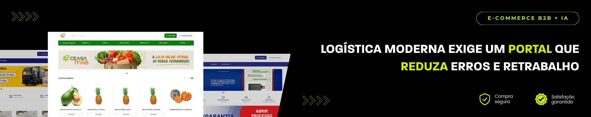 Logística moderna exige um portal que reduza erros e retrabalho