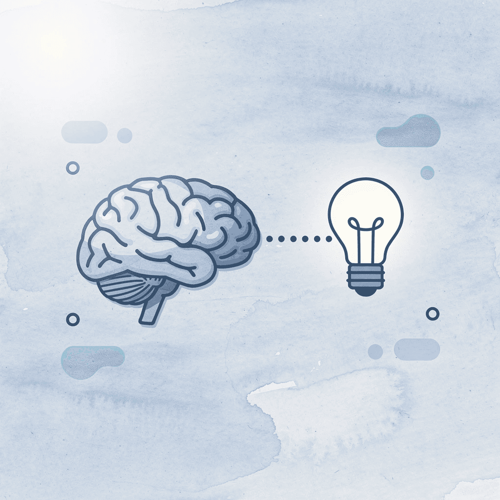 Brain and heart icons connected, representing matching learning styles with teaching preferences - Homeschool Preschool 