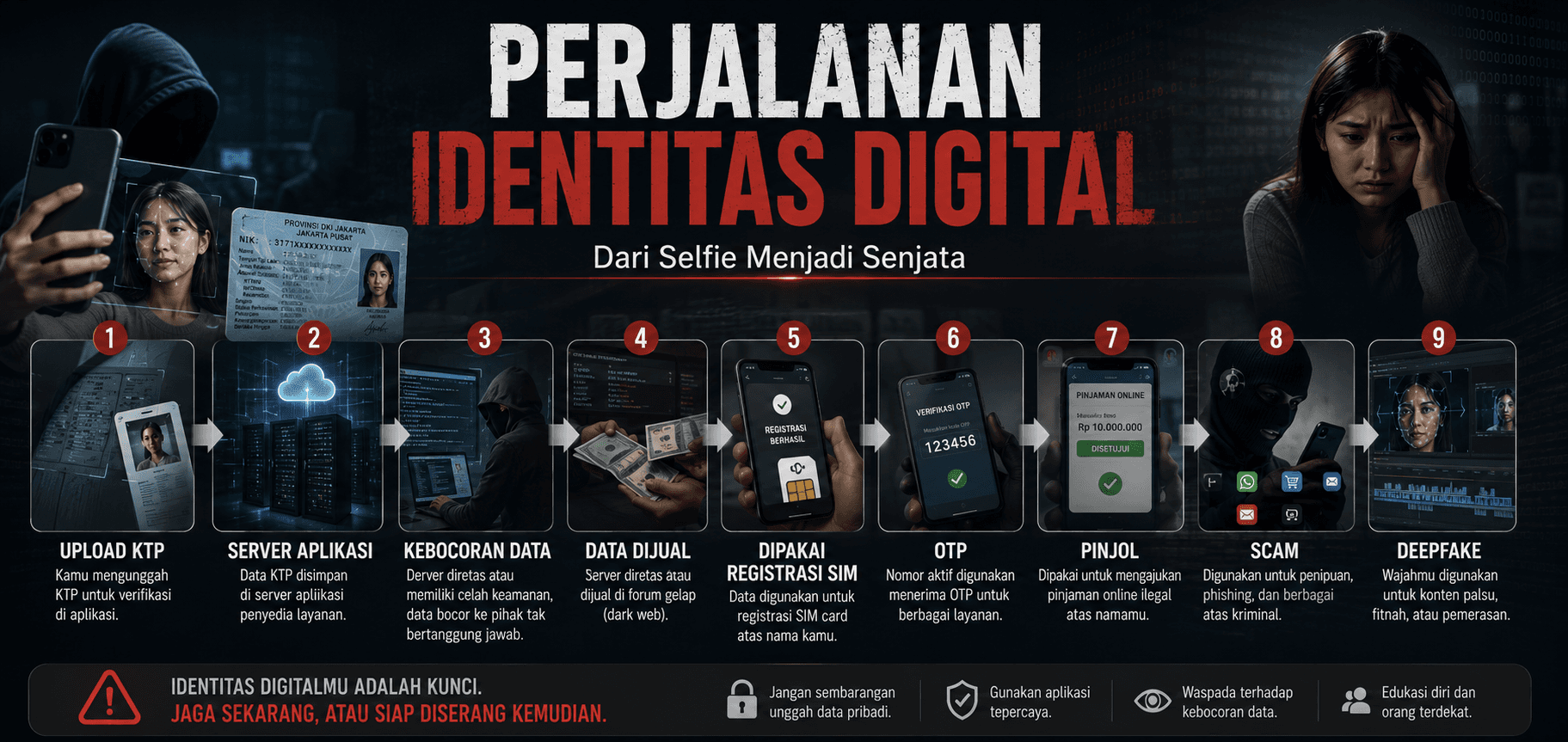 Gede Ngurah Oka Perdana melakukan kegiatan coding