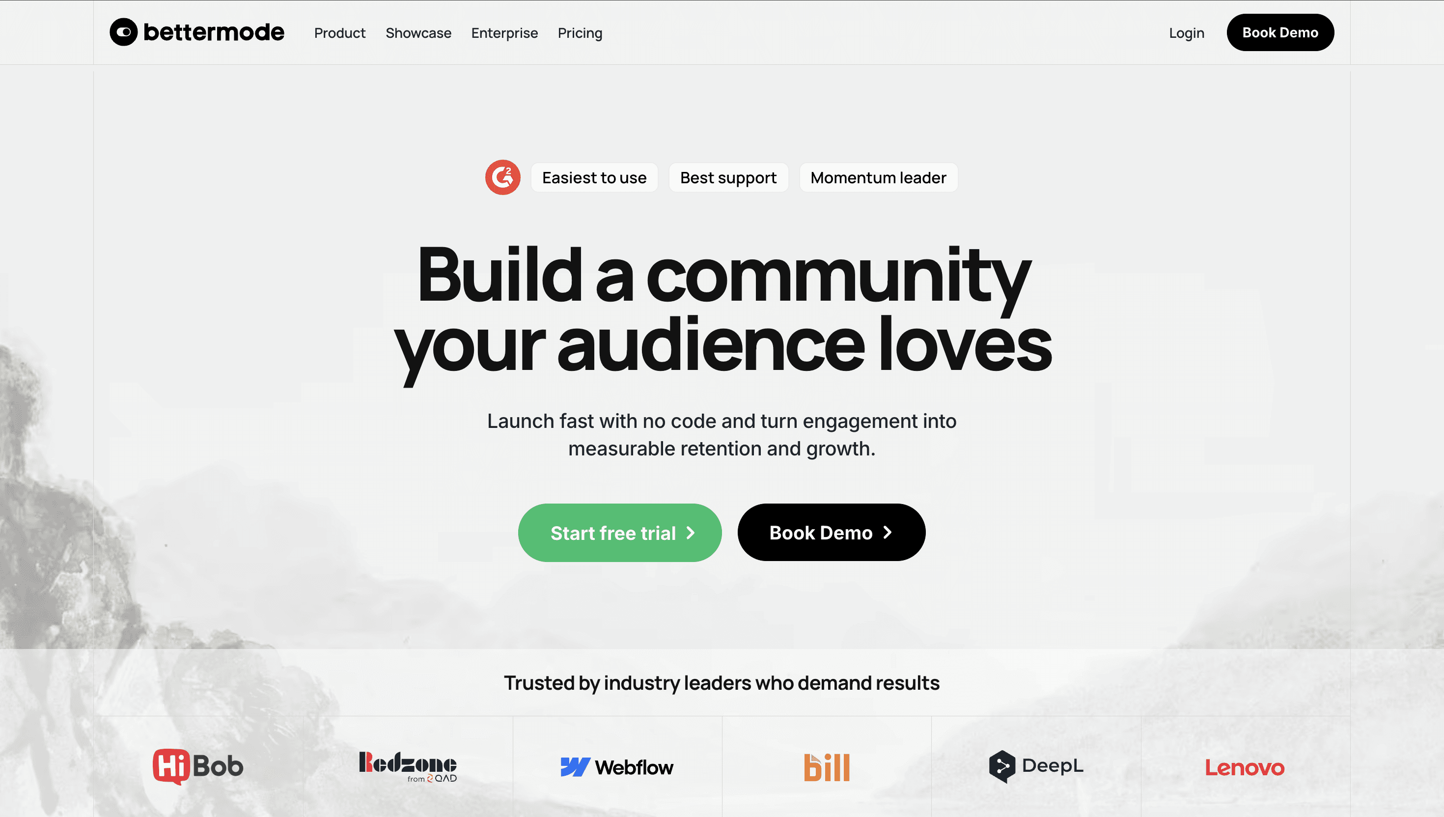 Bettermode homepage