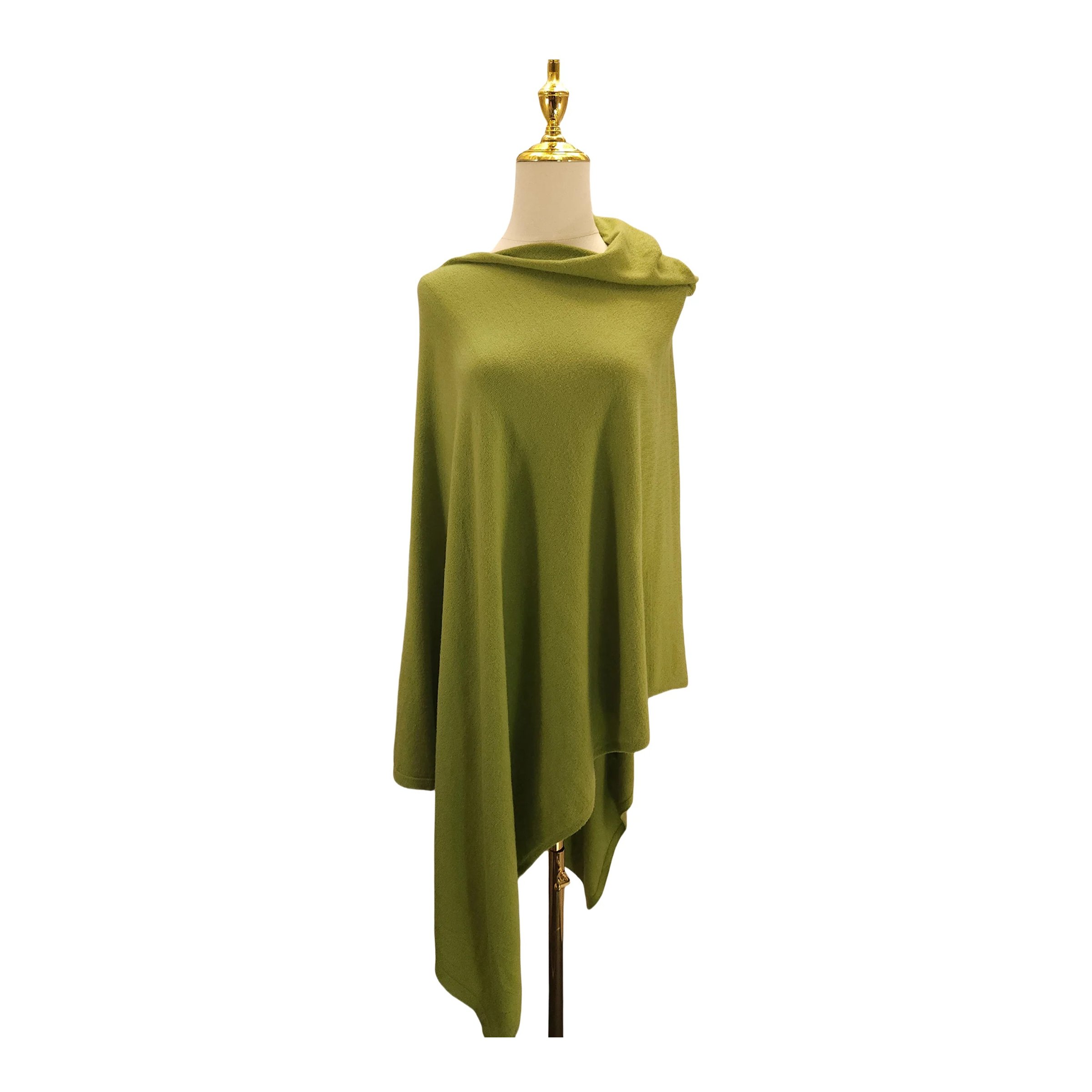 Light Moss Green Poncho