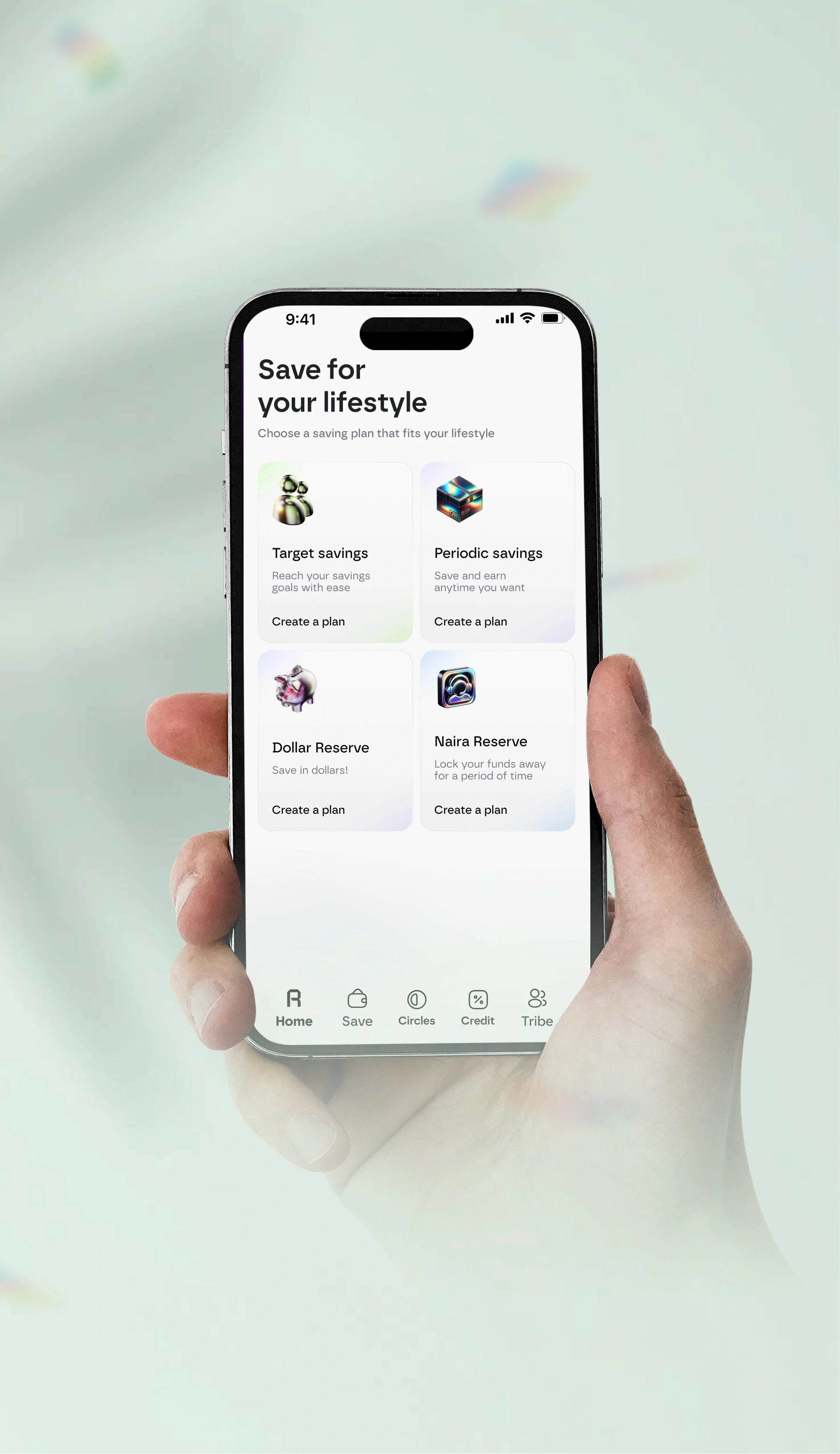 Rank app - Saving by Victor Adedini