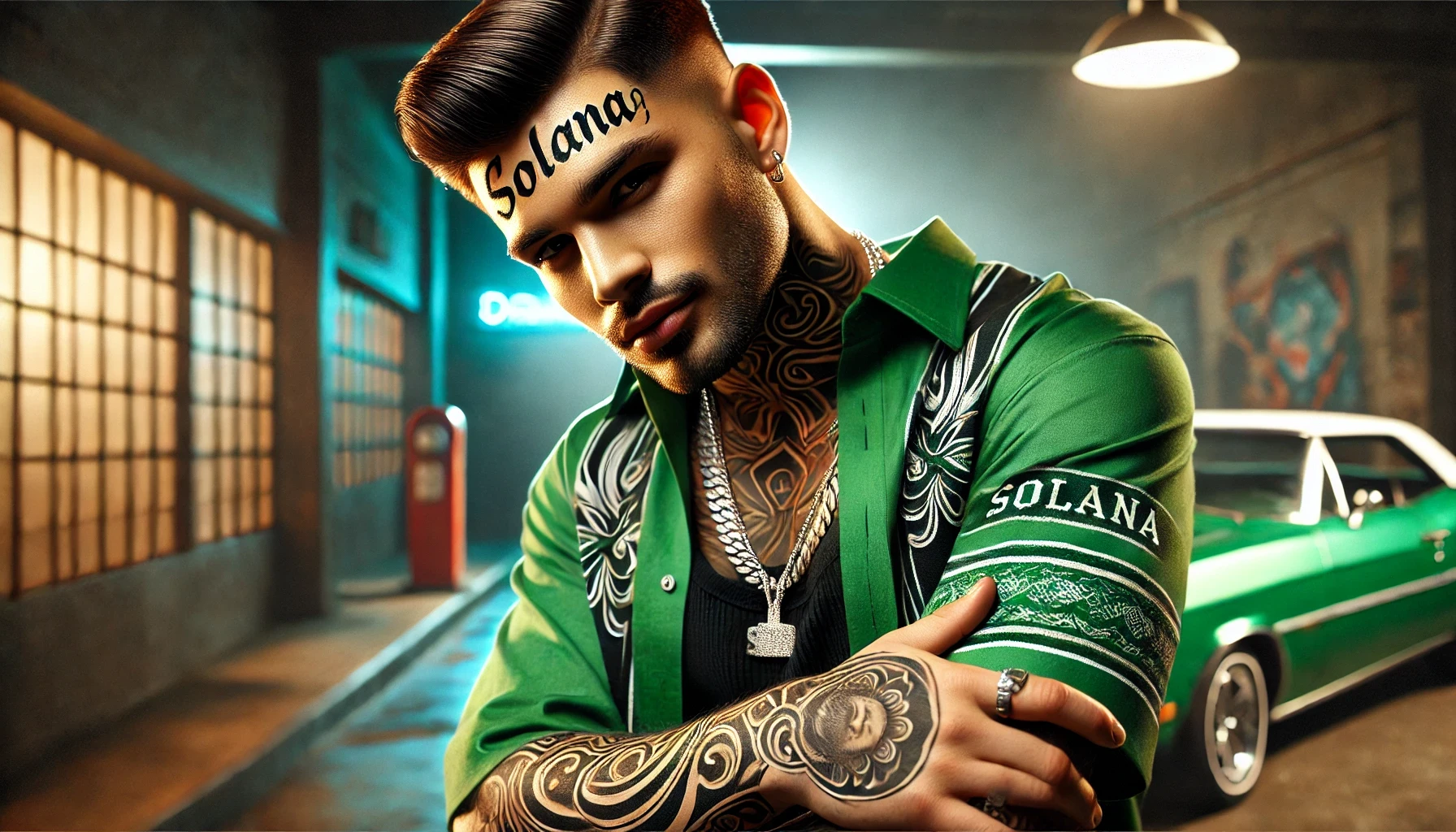 Rapper Lil Pump Sparks Controversy with Solana Tattoo and Crypto Sale