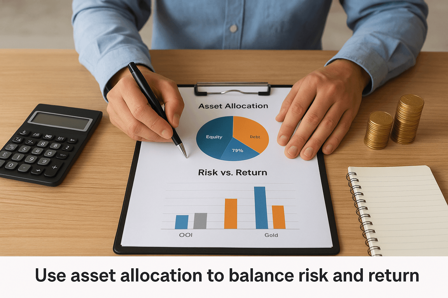 Use asset allocation to balance risk and return