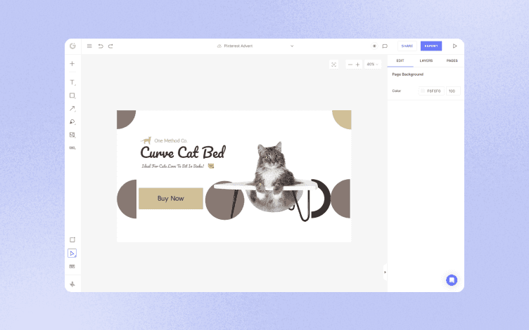 pet bed template