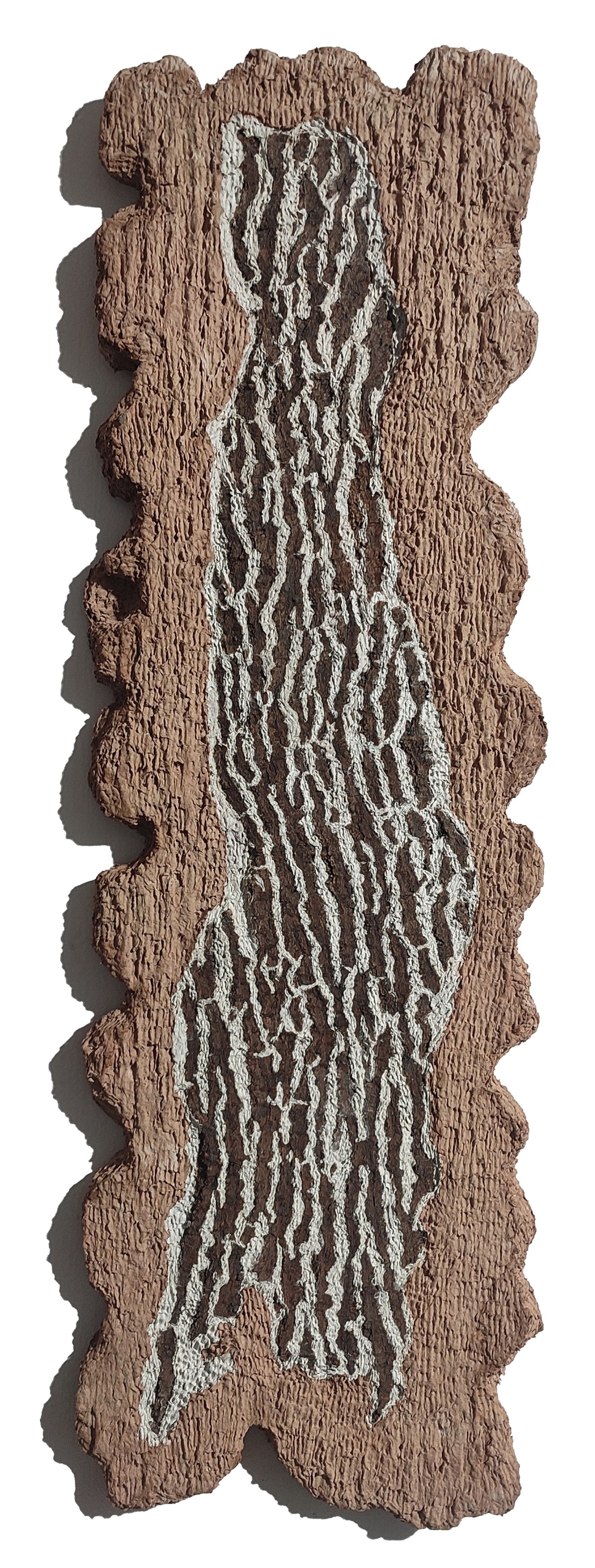 herd of sheep on road painting