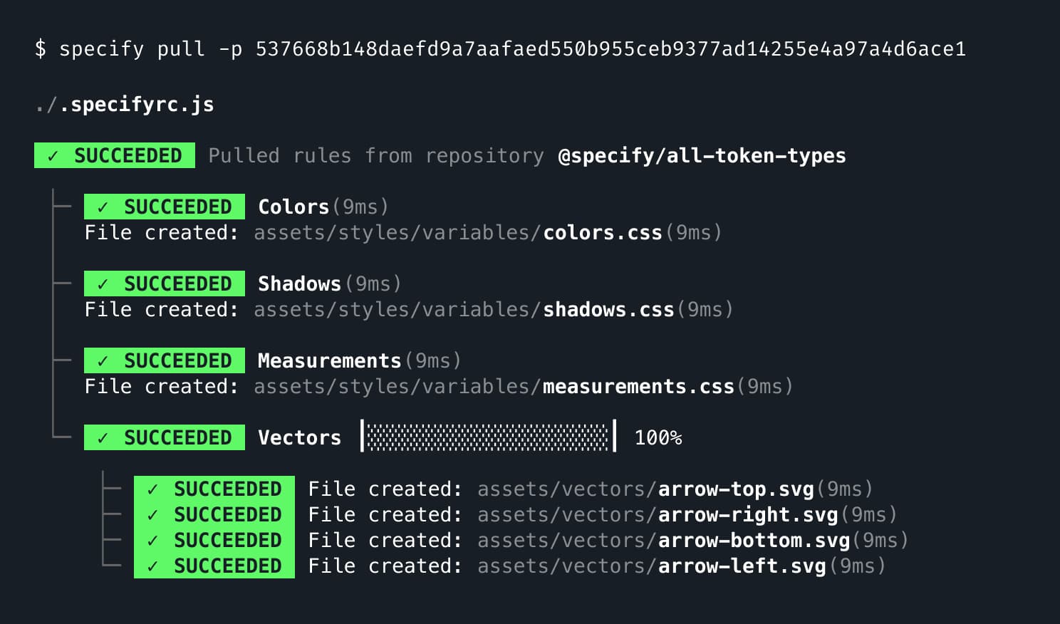 Specify Access Token Flag