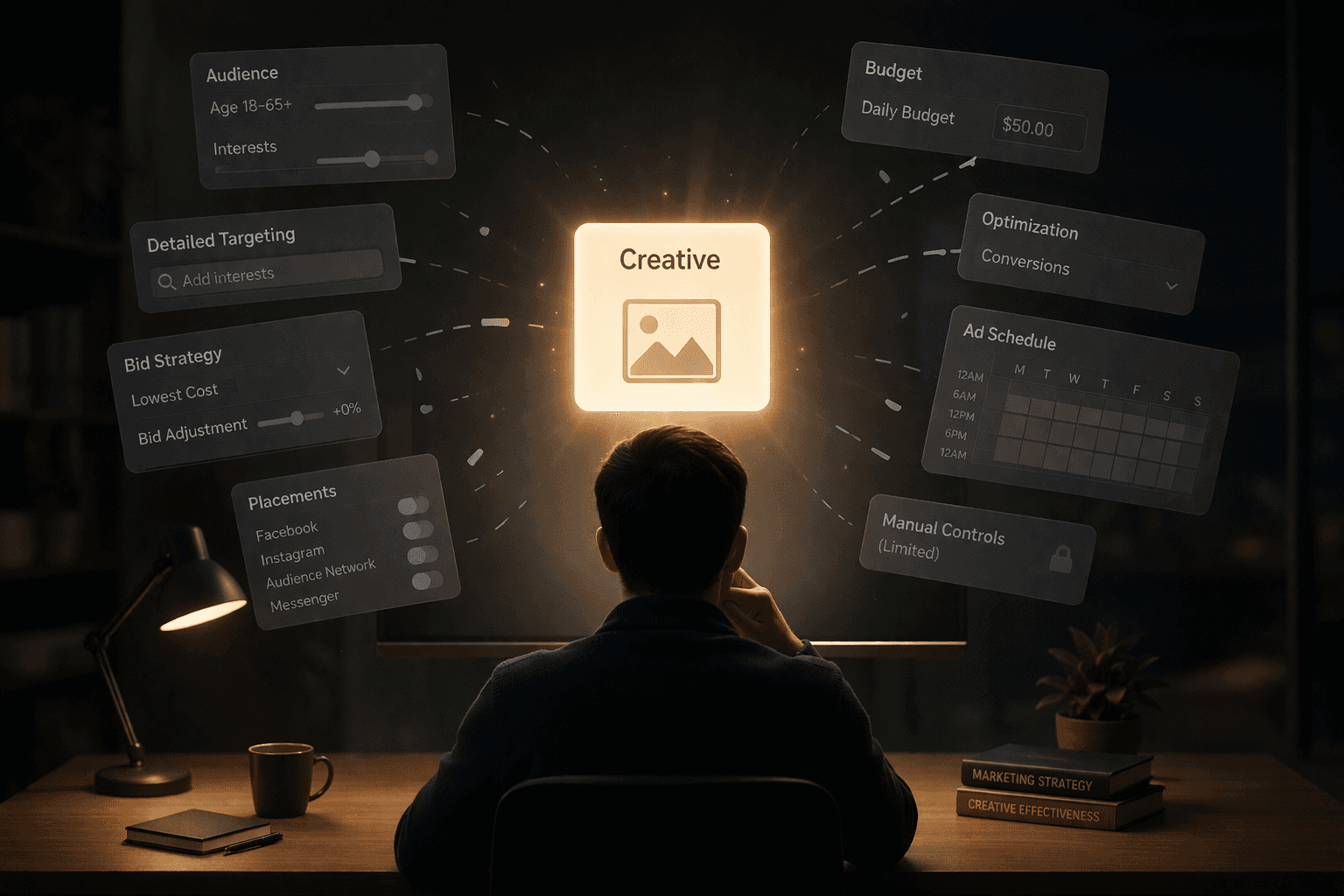 Performance marketer's role in Meta Advantage+ world — creative strategy replaces manual campaign controls