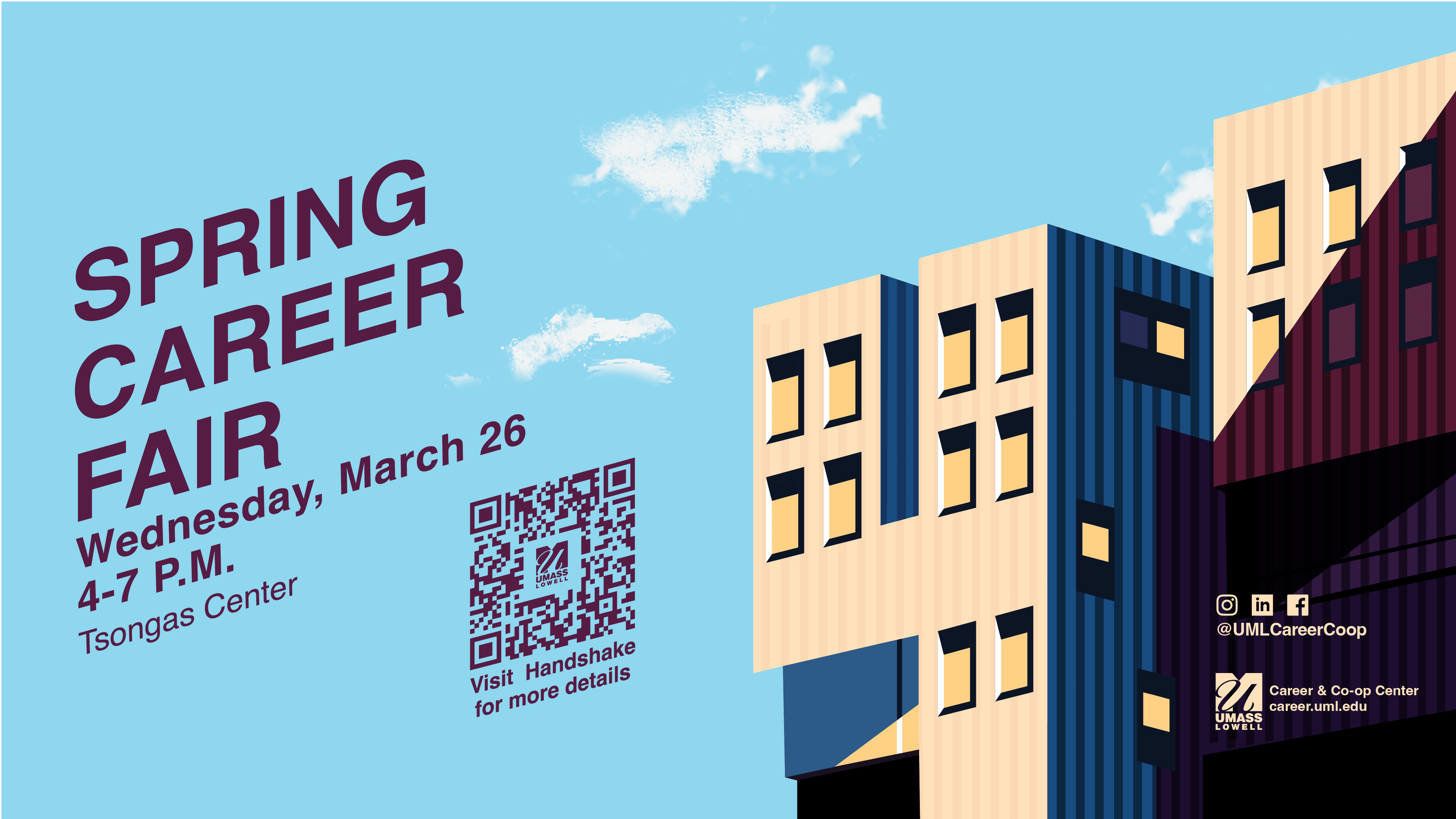 Spring career fair Digital Screen, Spring Career Fair
