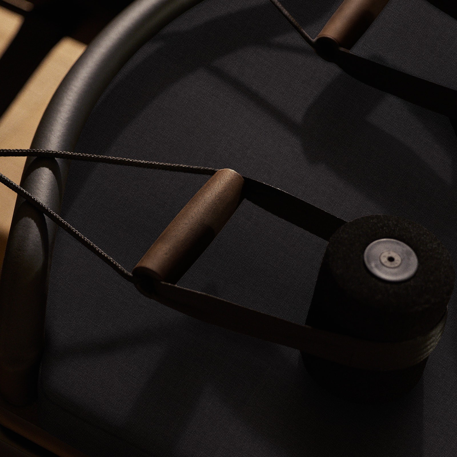 Abstract streaks of pink and blue light