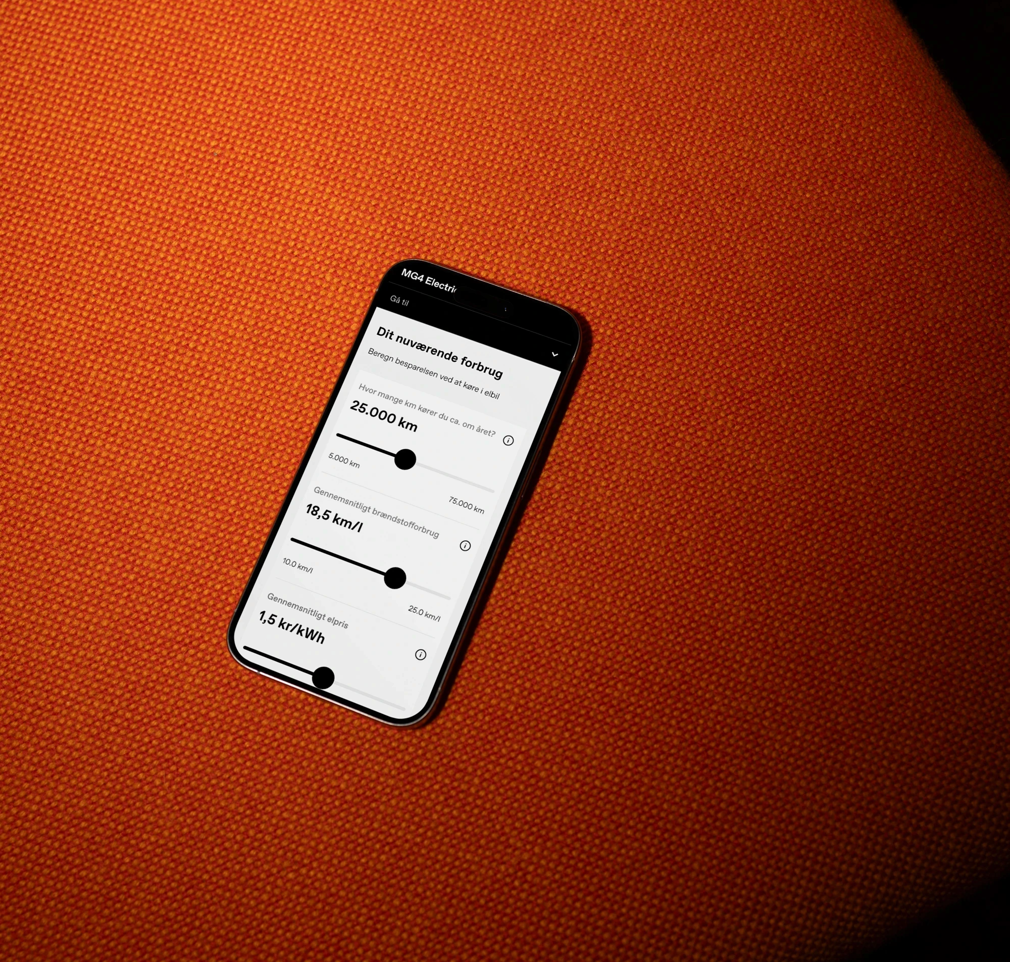 MG UI & UX design mockup