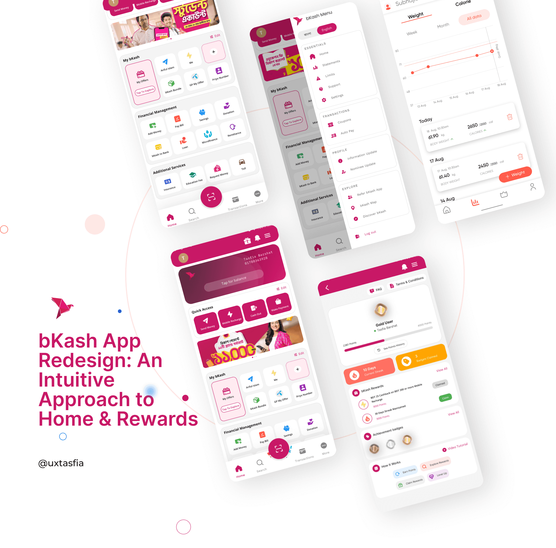 bKash: Home & Rewards
