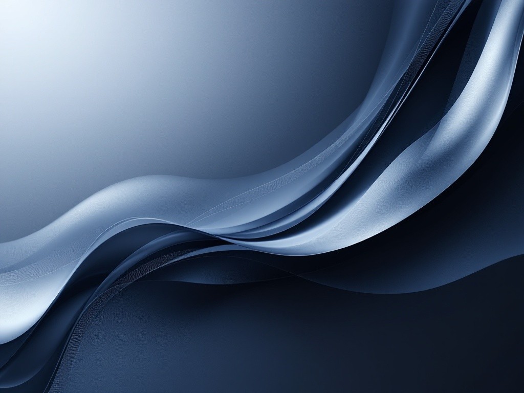 Abstract blue wave background