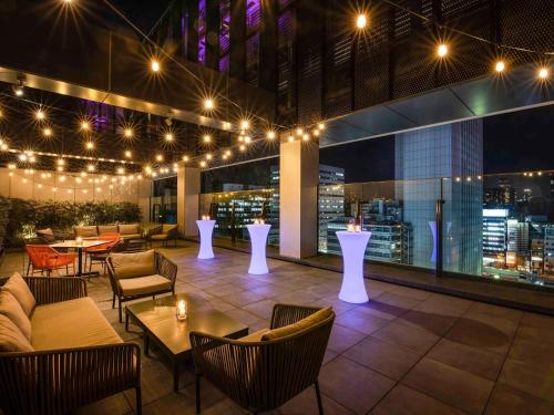 a building with trees and plants