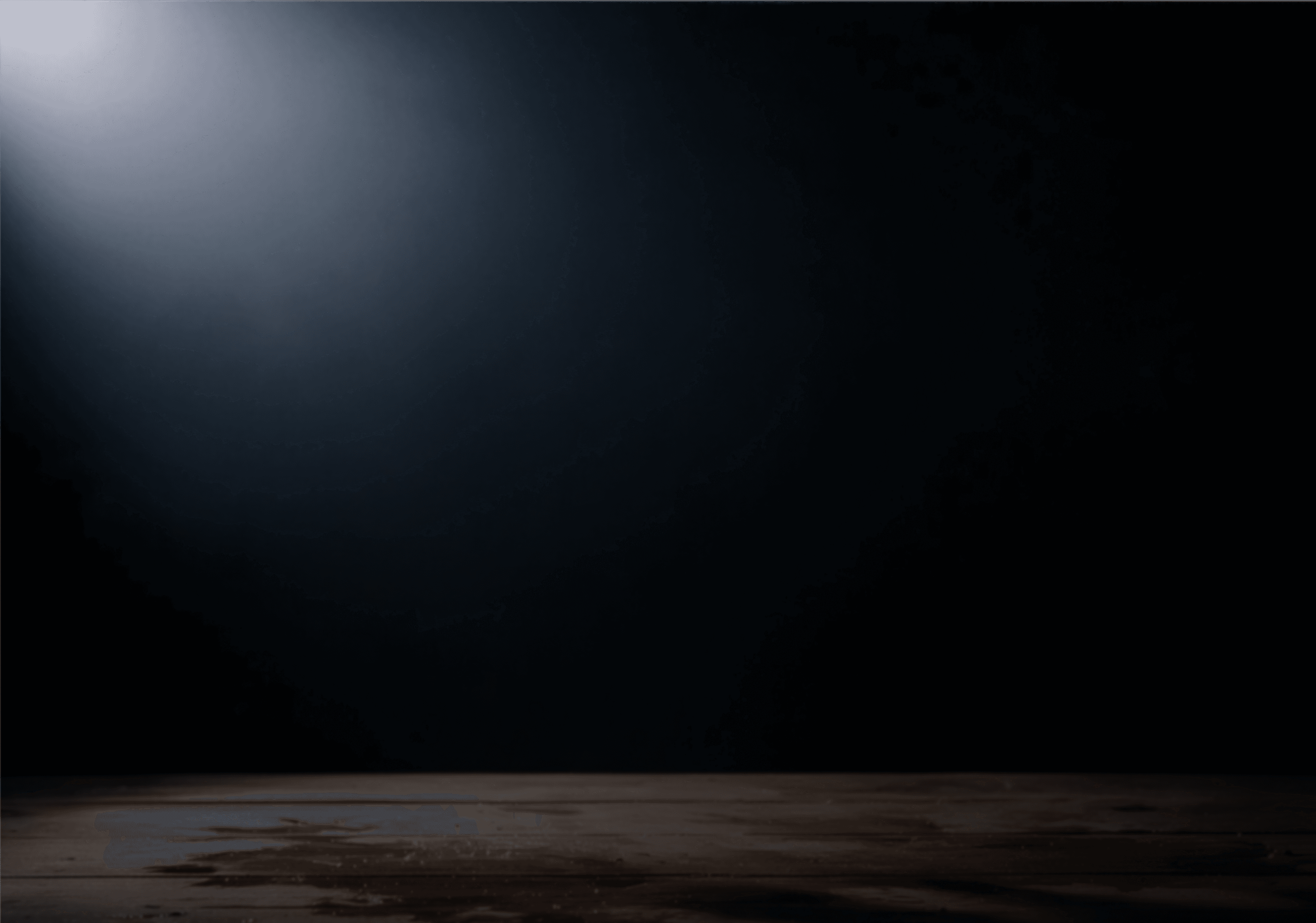 kitchen wood table on a dark background