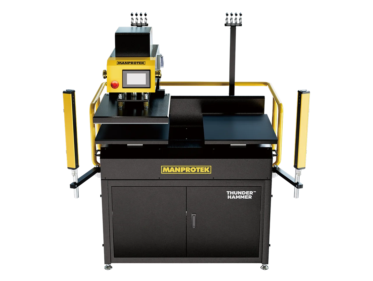 heat press, thunder hammer.