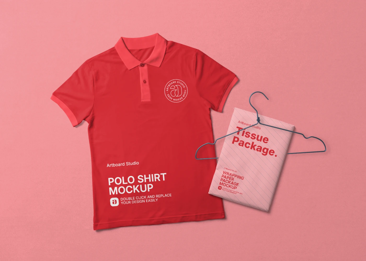 Polo T-shirt mockup