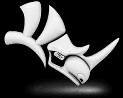 Abstract dark blue and brown waves