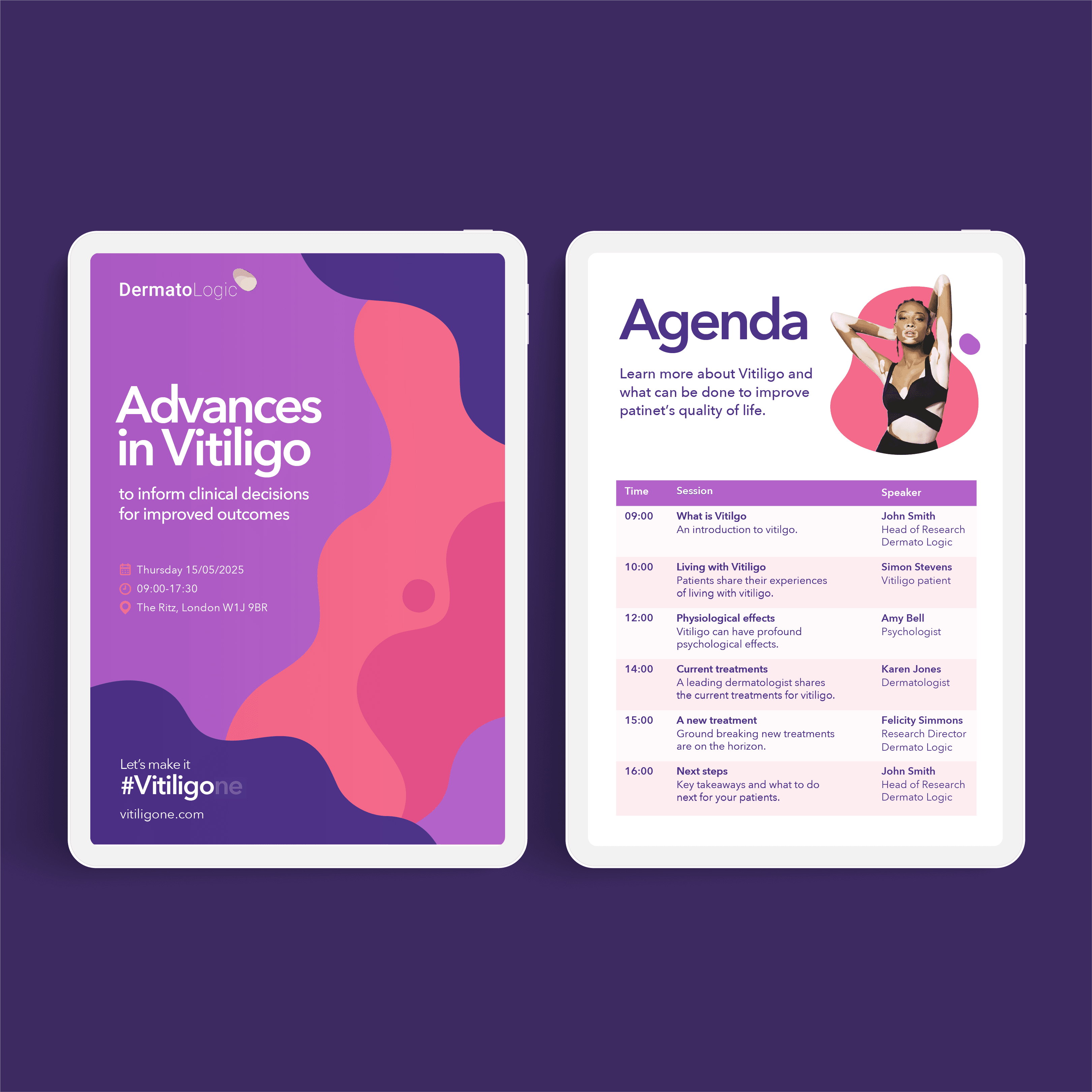 Dermato Logic Vitiligone Brand Identity Agenda