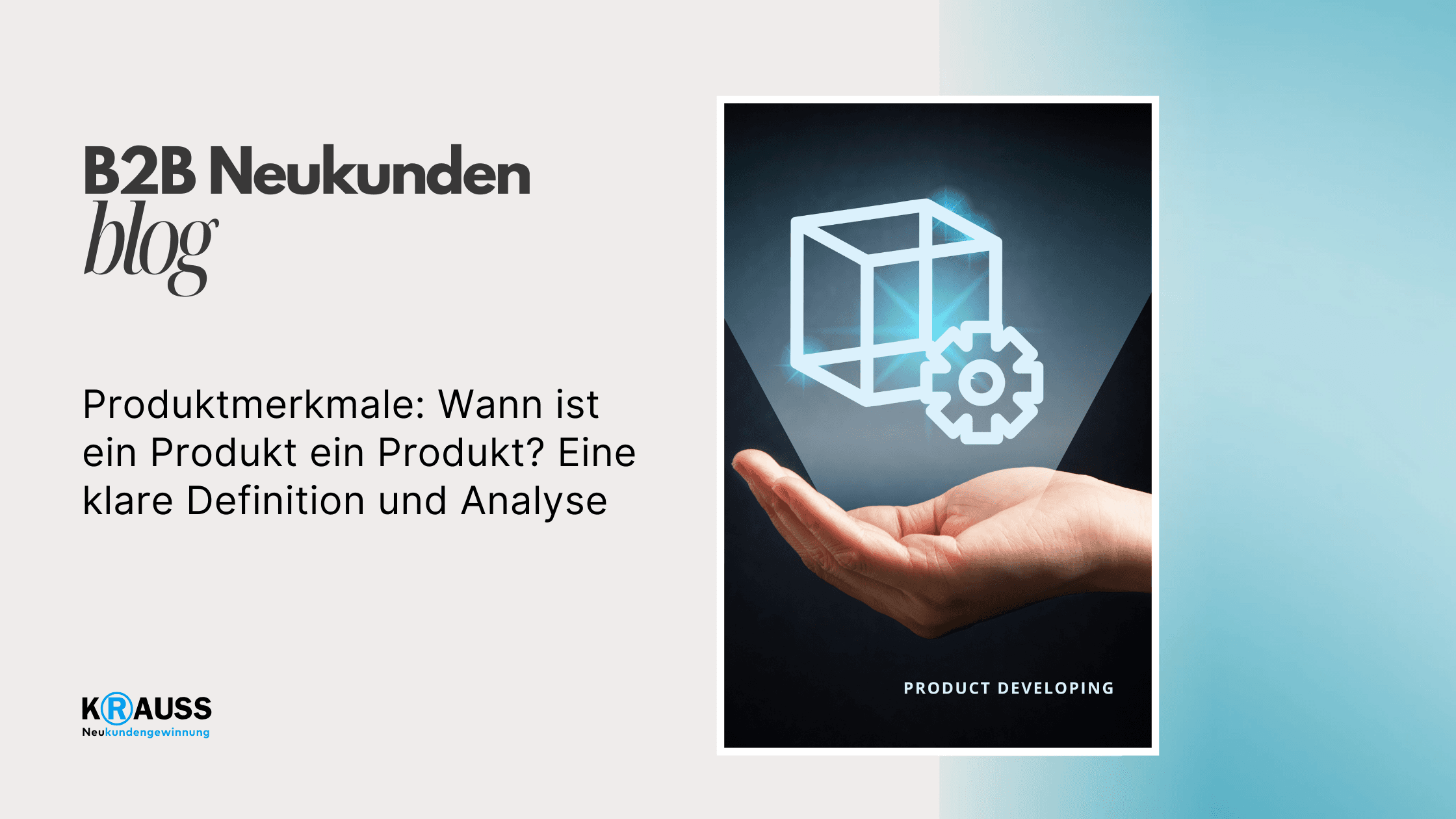 KRAUSS Neukundengewinnung