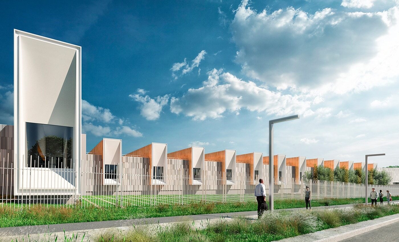 Vue 3D SMR Grand Paris extérieur