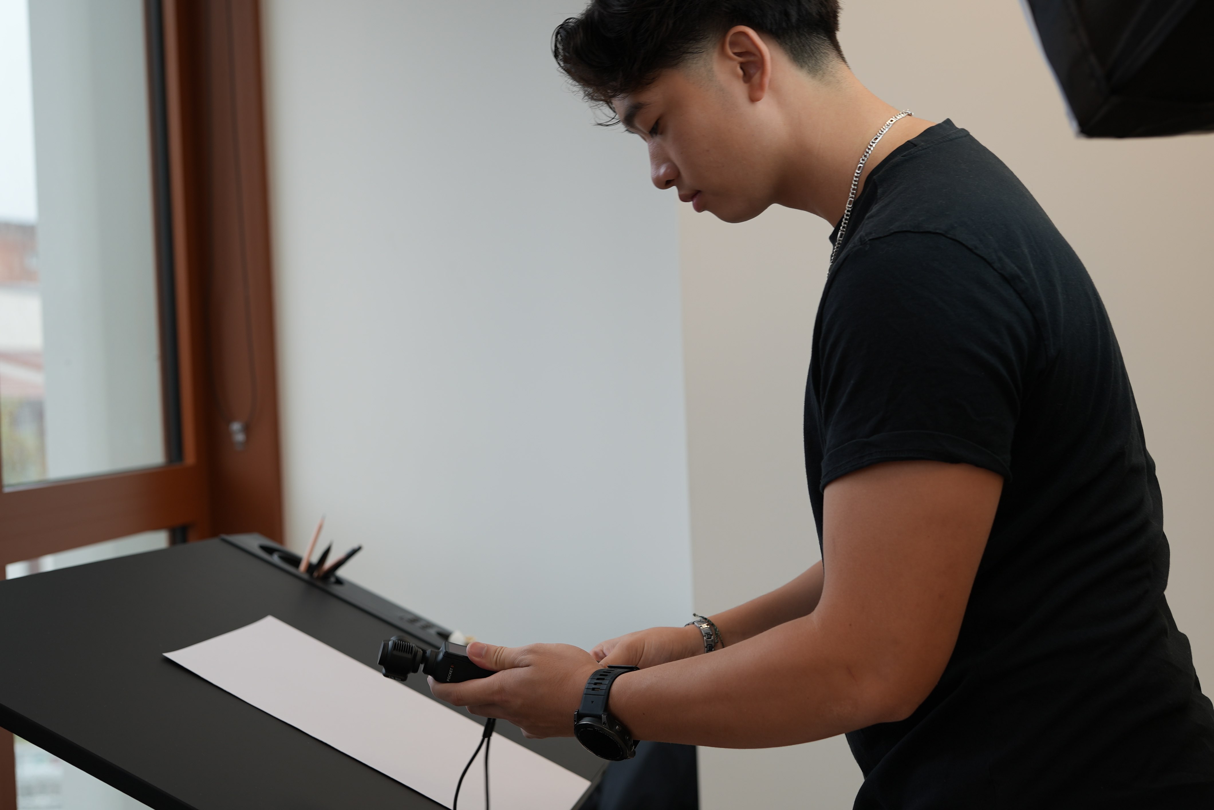 Man Using Tab