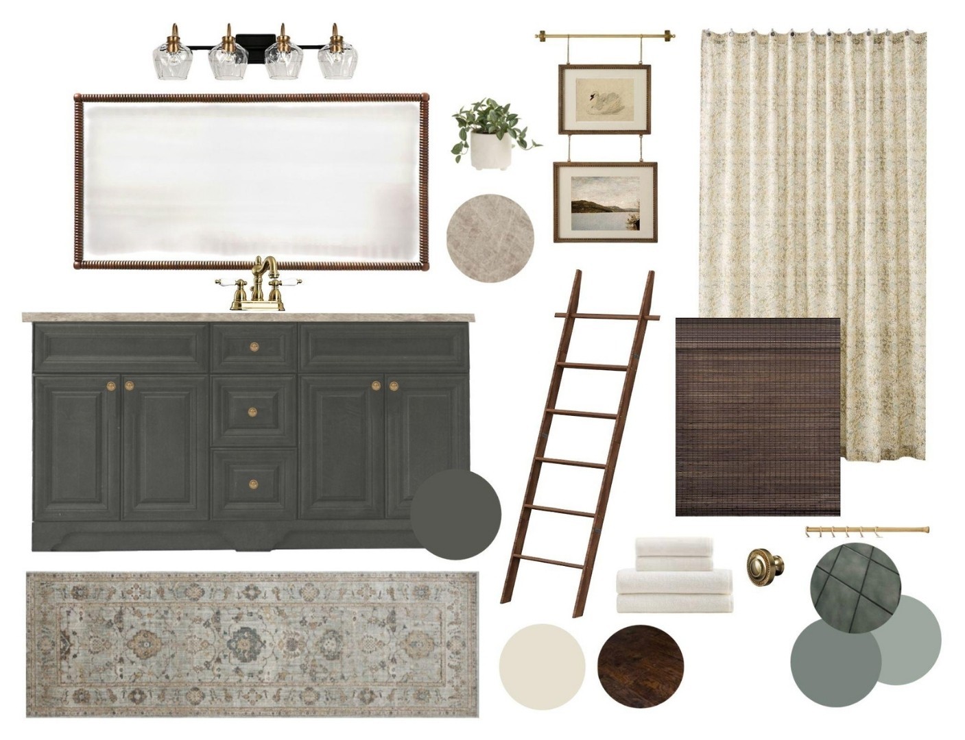 Modern Farmhouse Bathroom Decor