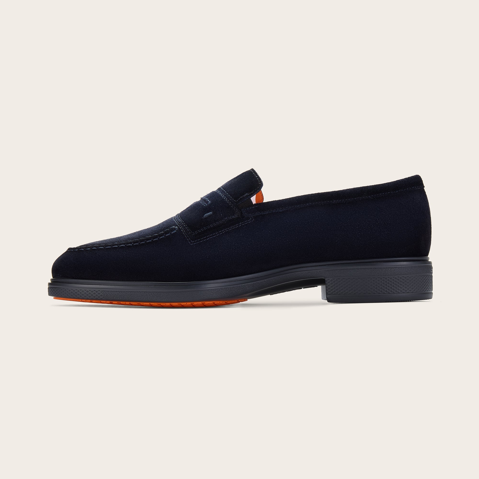 Men's Easy Navy Penny Loafer - Mandelli UK