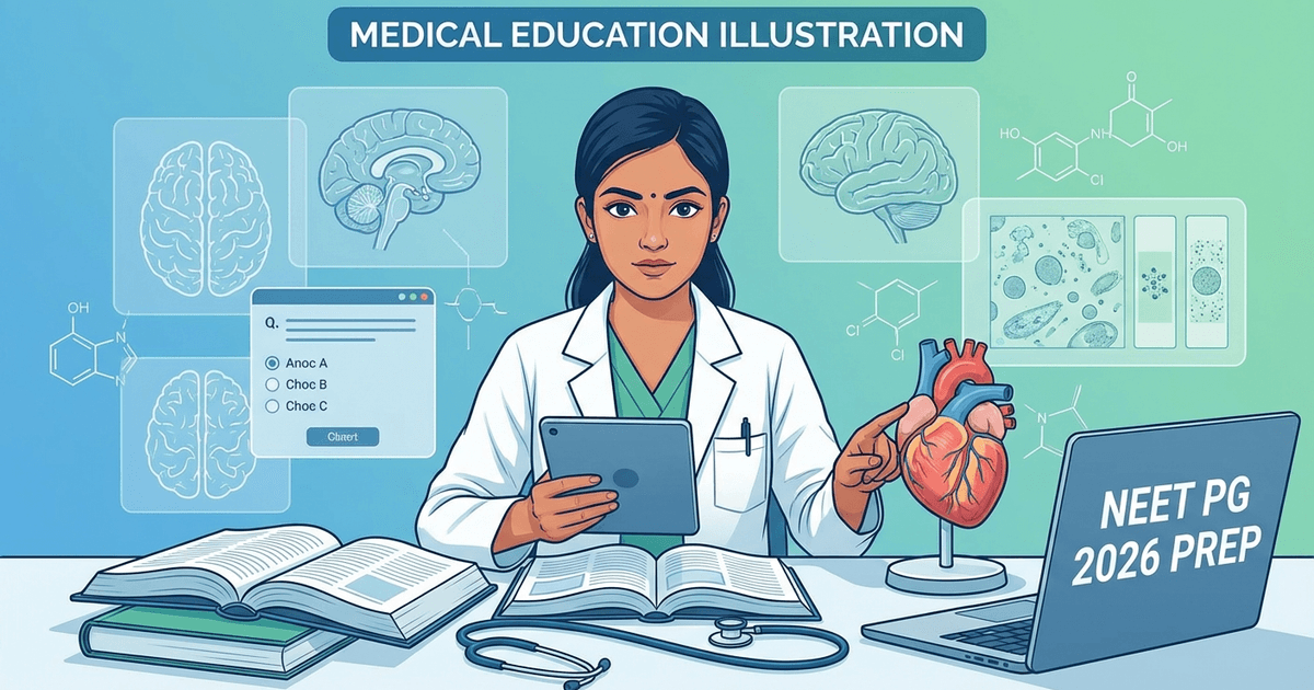 Cover: NEET PG 2026: Complete Preparation Guide and Subject-Wise Strategy for Final Year Medical Students