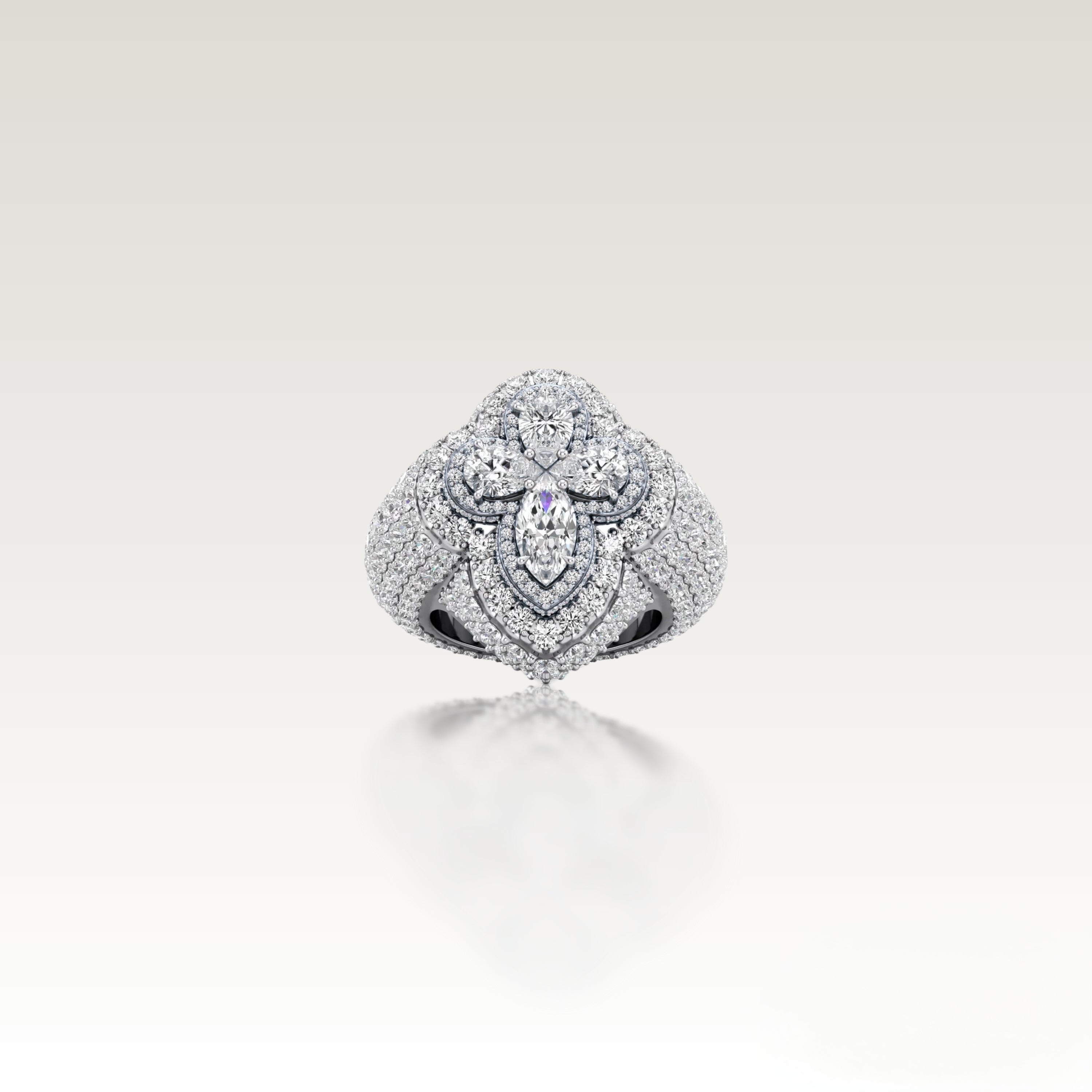 SAINT' Cross Ring image 1