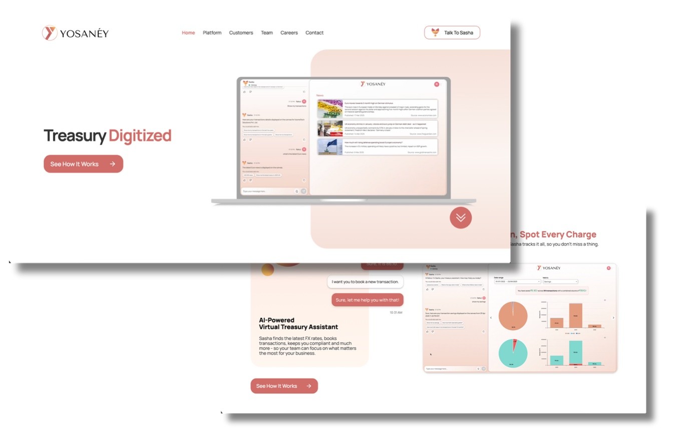 Yosaney website