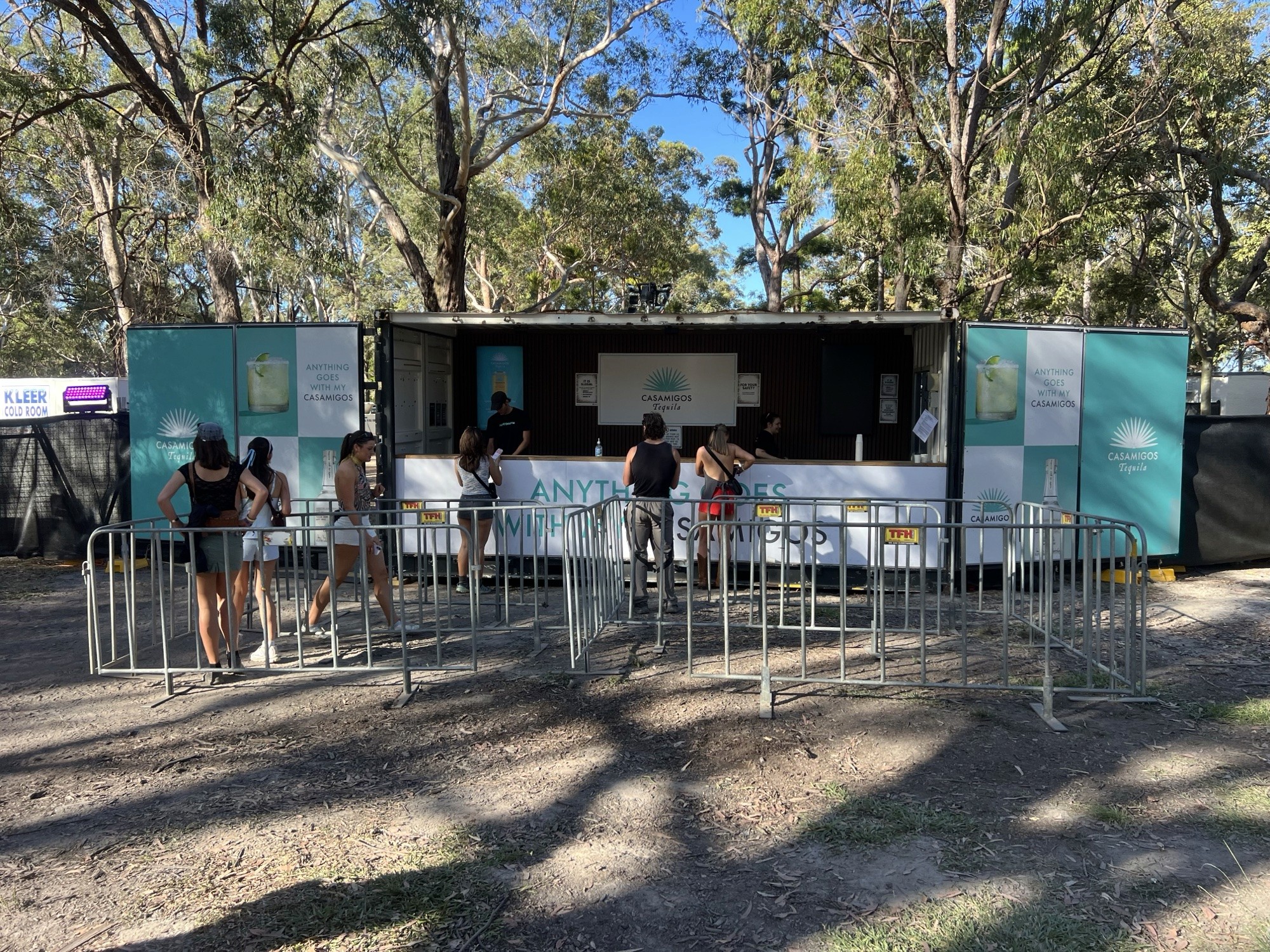The tequila bar: no menu, no prices, no sign saying "bar".