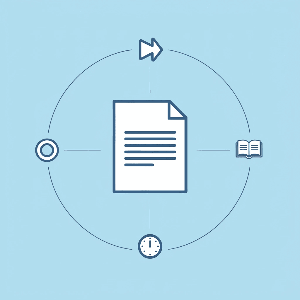 Five source types (PDFs, slide decks, links, earnings calls, notes) connected to the central Otio hub