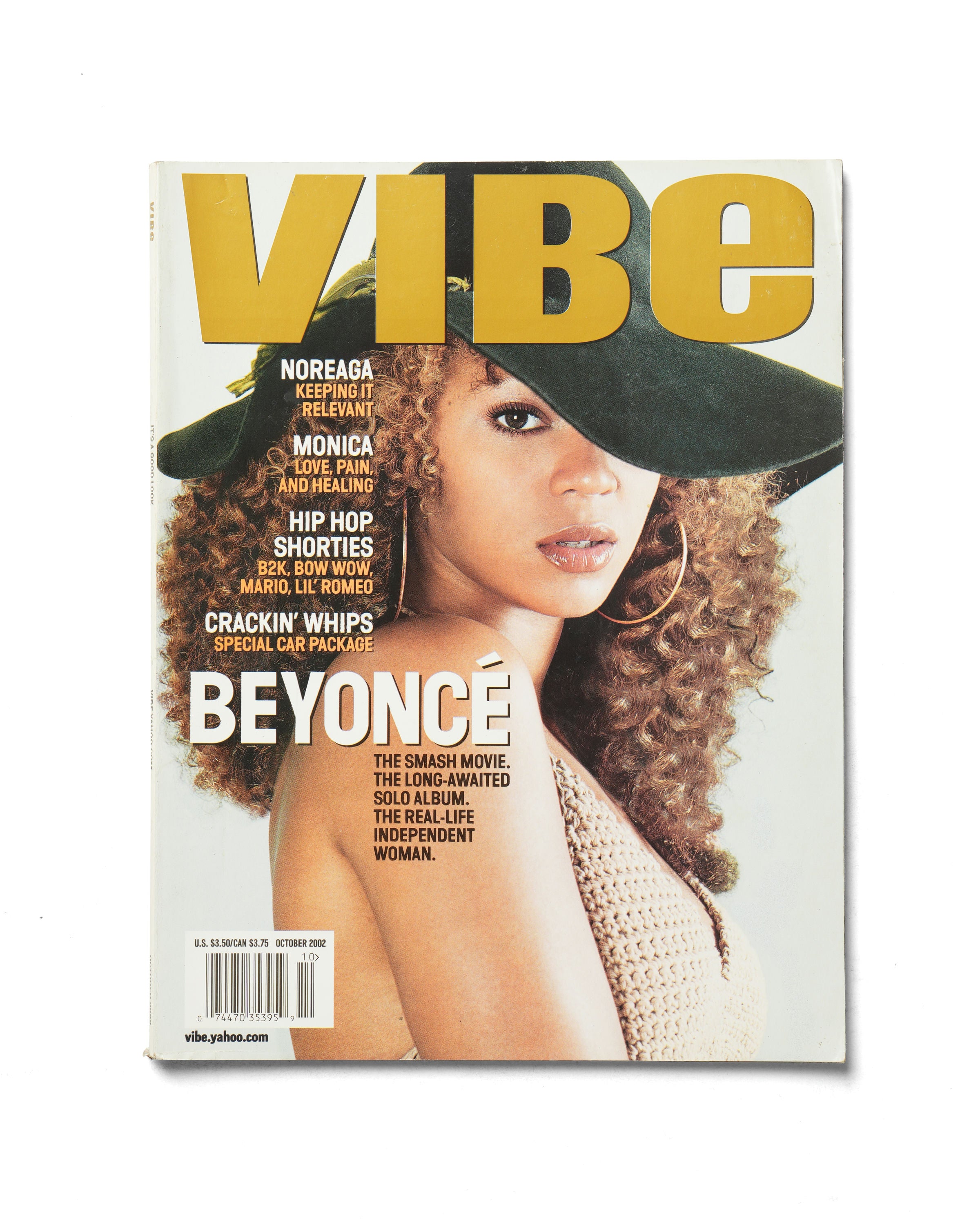VIBE - October 2002 - Front Cover