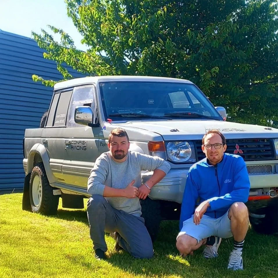 Julien bessé Franck Corbeau Dakar classic