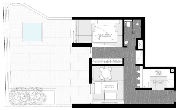 1 Bedroom Apartment