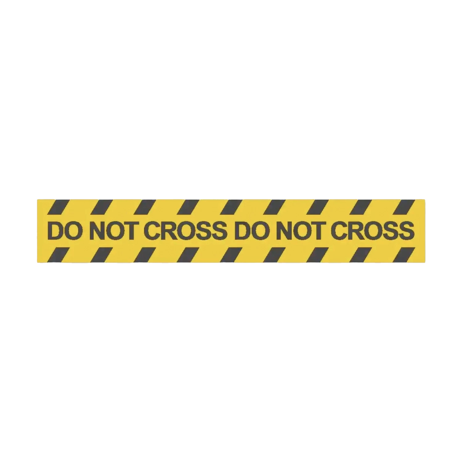 do not cross